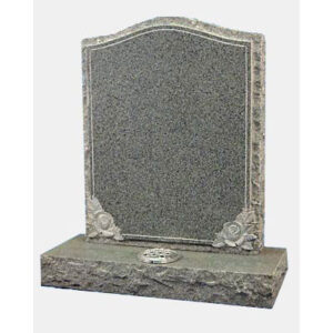 Carved Rustic Granite Memorial