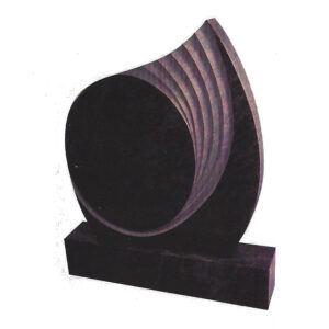 Modern Granite Headstone