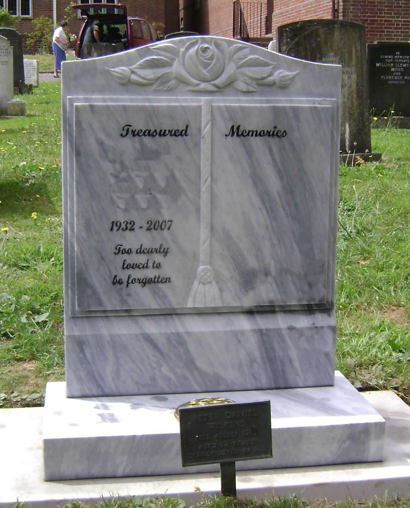 Marble Book Lawn Memorial - Image 2