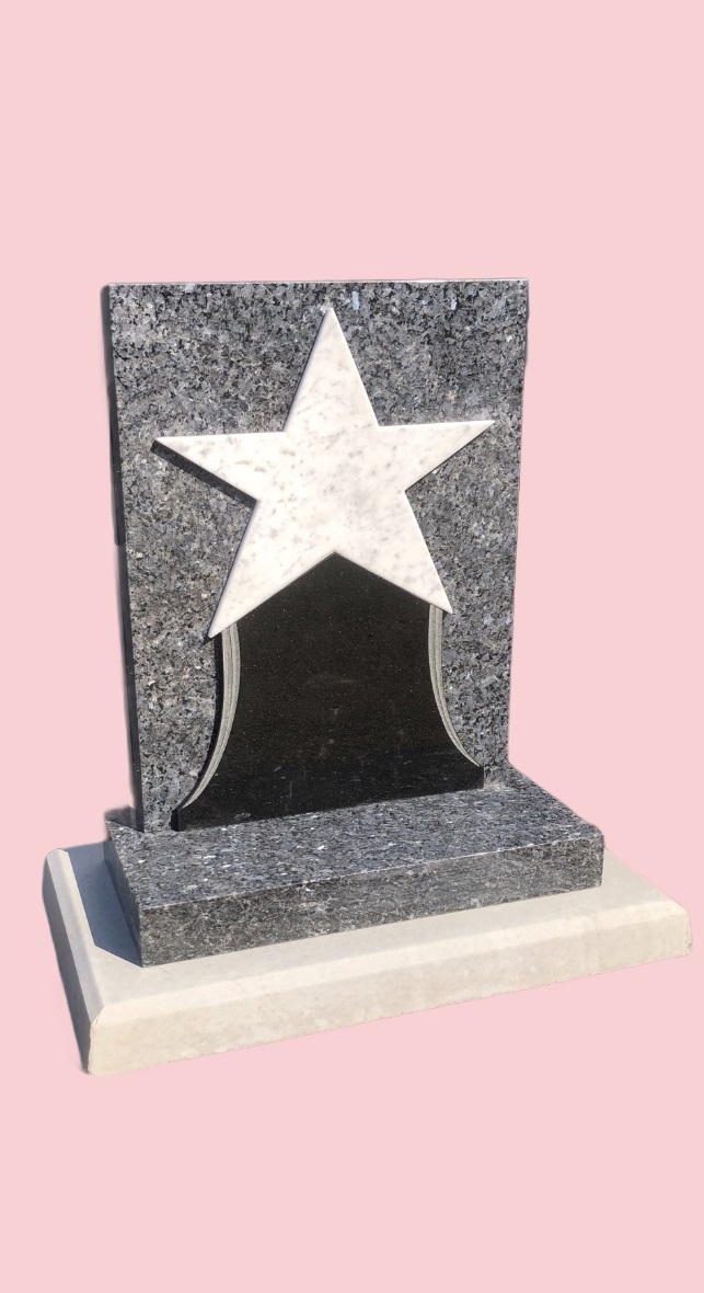 star headstone